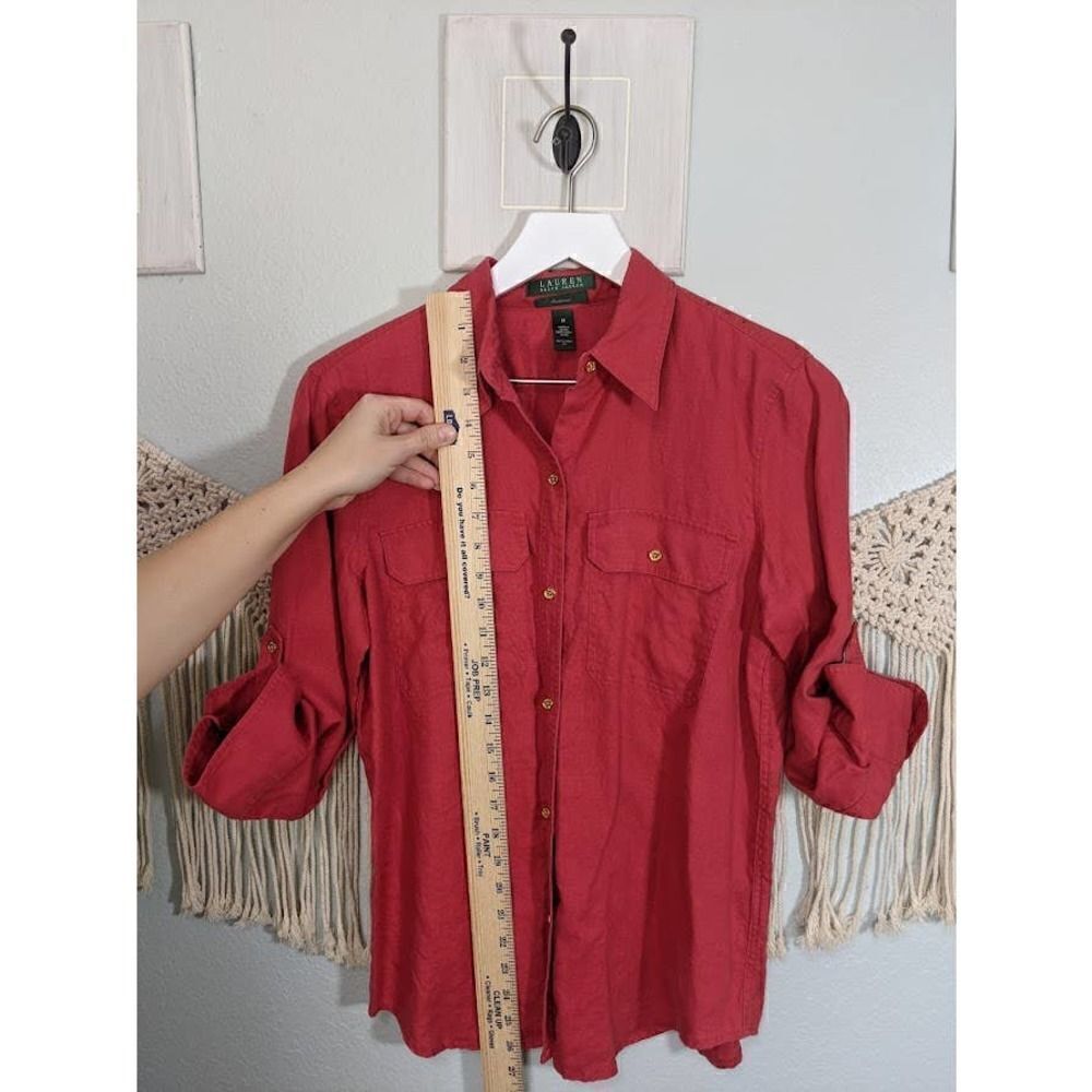 Ralph Lauren Red Button Up - Picture 10 of 10